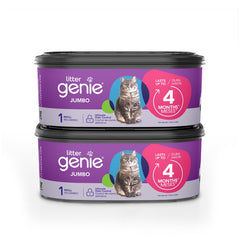 Litter Genie Jumbo Odor Control Cat Litter Disposal Refill 2 Count