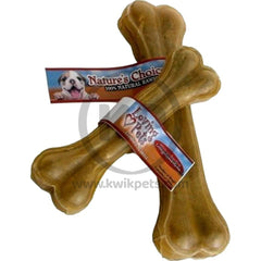 Loving Pets Pressed Rawhide Bone Dog Treat 8-in