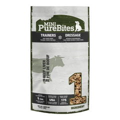 PureBites Mini-Trainers Beef Liver Freeze-Dried Pure Dog Treats 3-oz