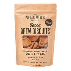 Portland Pet Food Company Bacon Brew Biscuits Dog Treats 5-oz