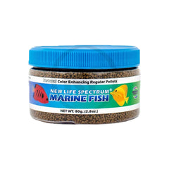 New Life Spectrum Marine Pellets Fish Food Regular 2.8-oz