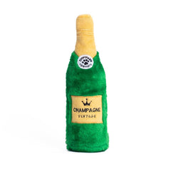 ZippyPaws Happy Hour Crusherz Champagne Plush Dog Toy Medium