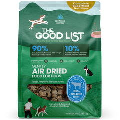 Farmland Traditions The Good List Gently Air-Dried Adult Dog Food Beef & Bone Broth Recipe 2.2-lb