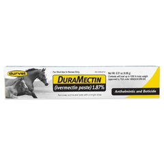 Durvet Duramectin Ivermectin Paste 1.87% Horse Dewormer Removes Worms & Bots