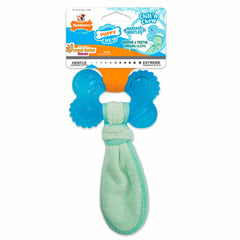 Nylabone Freezer Puppy Chew Toy for Teething Peanut Butter Small/Regular - Up To 25 Ibs