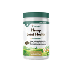 NaturVet Hemp Joint Health Soft Chews for Dogs 60 Count 6.3-oz