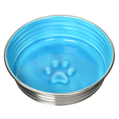 Loving Pets Le Bol Dog Bowl Seine Blue Medium