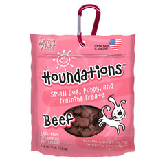 Loving Pets Houndations Small Dog & Puppy Training Treats Beef 4-oz