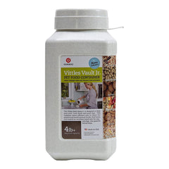 Gamma Vittles Vault Junior Compact Pet Food Container White 4-6 lbs