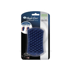 Four Paws Magic Coat Dual-Sided Curry Brush for Dogs