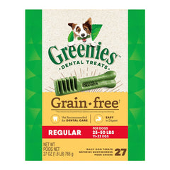 Greenies Grain Free Dog Dental Treats Regular 27-oz 27 Count