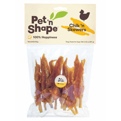 Pet 'n Shape Chik 'n Skewers Jerky Dog Treats 8-oz