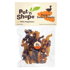 Pet 'n Shape Duck 'n Sweet Potato Jerky Dog Treats 8-oz